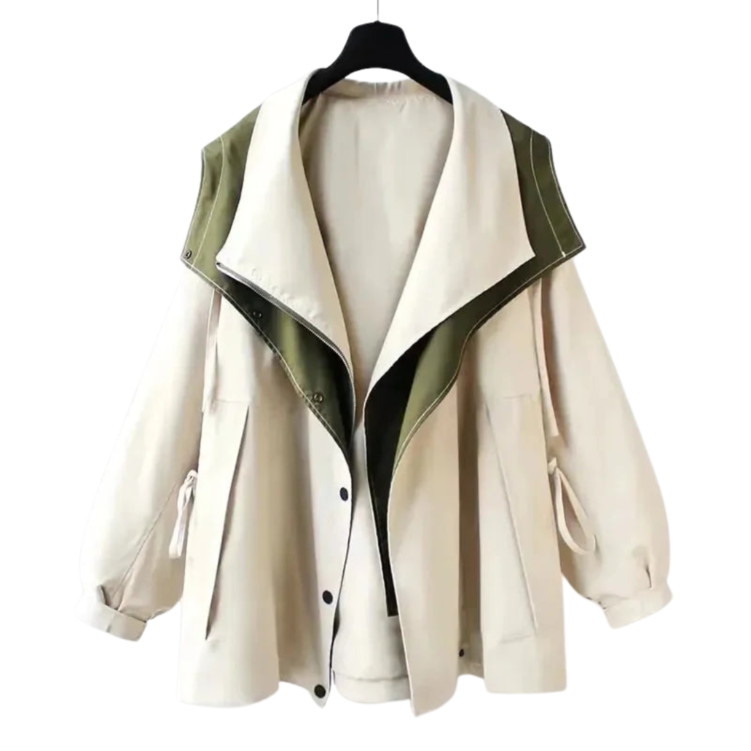 Two-Tone Utility Coat