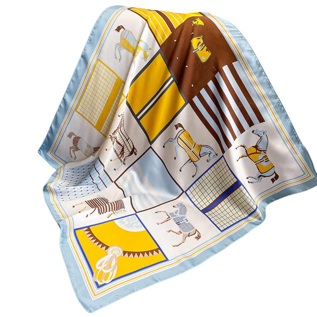Luxury Silk Square Scarf