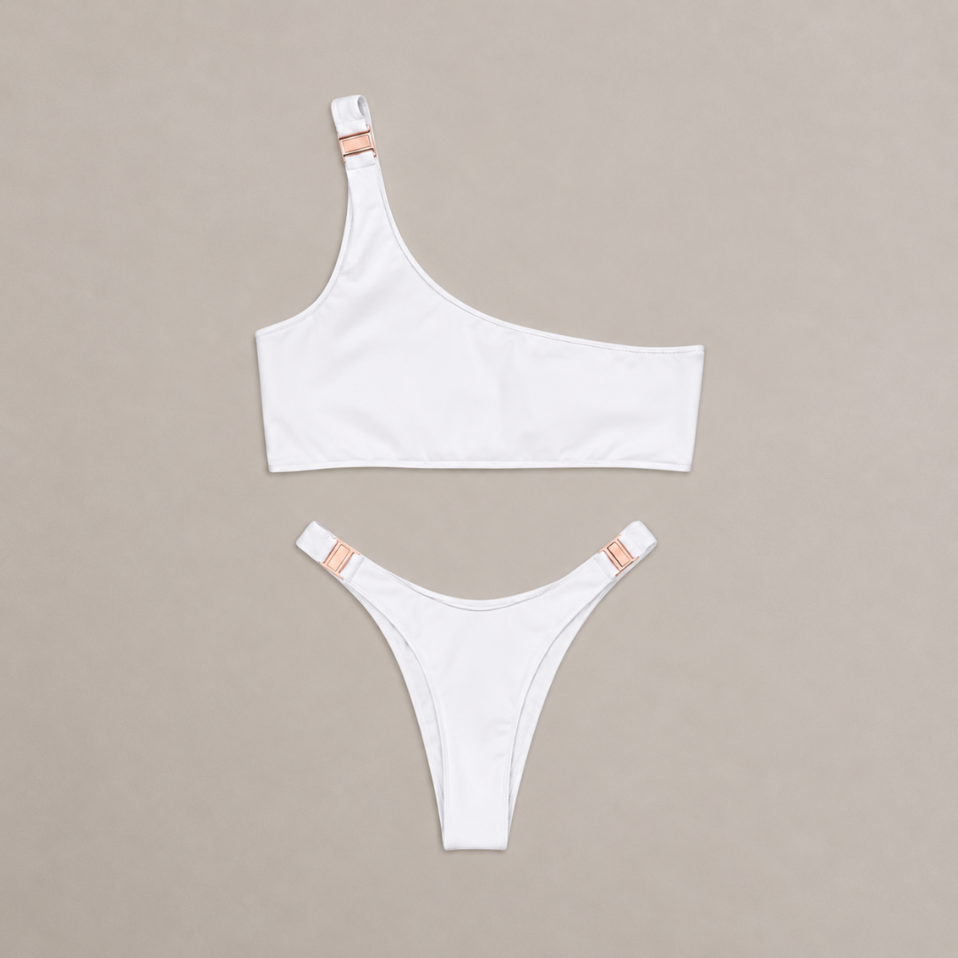 One Shoulder Bikini Set