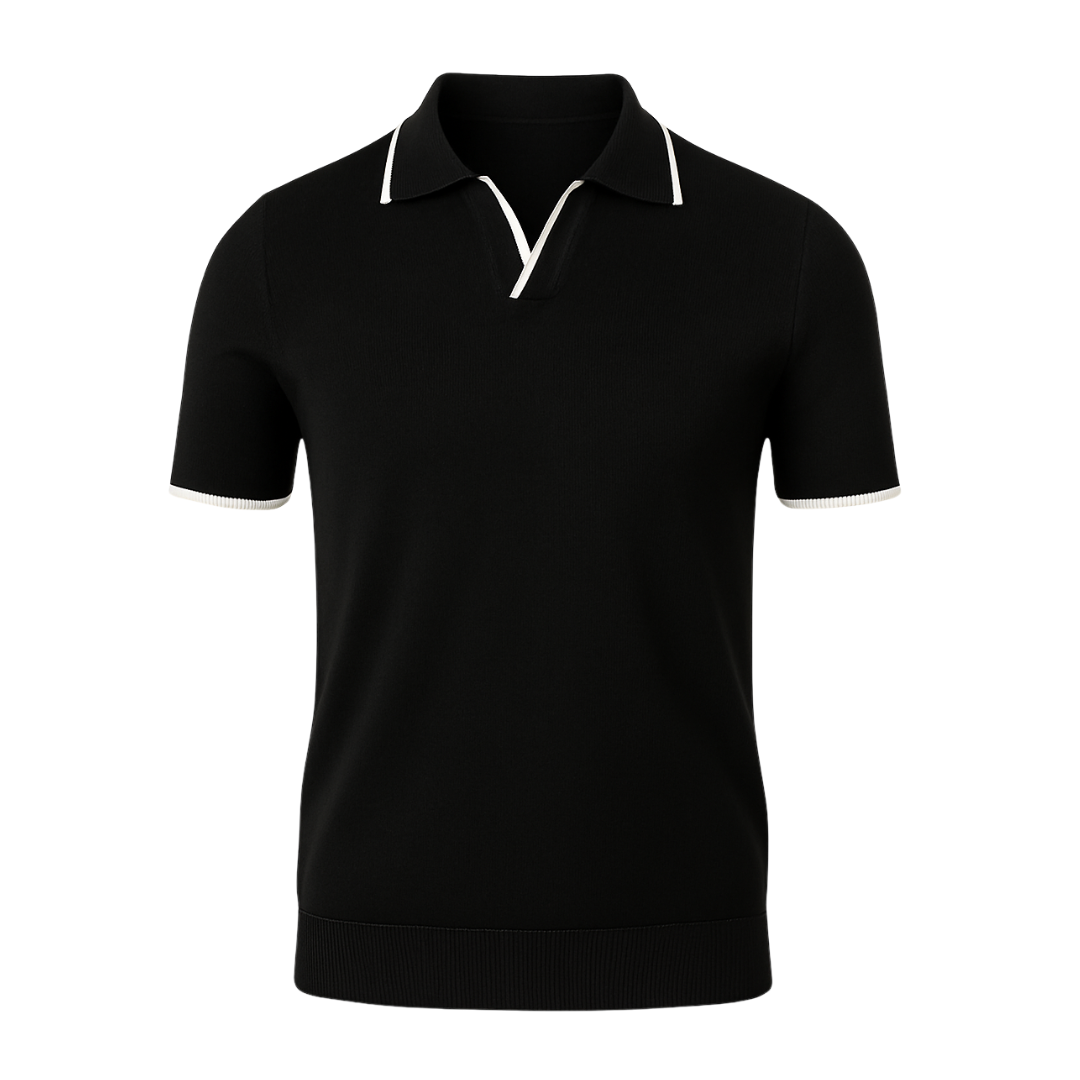 Contrast Polo Shirt