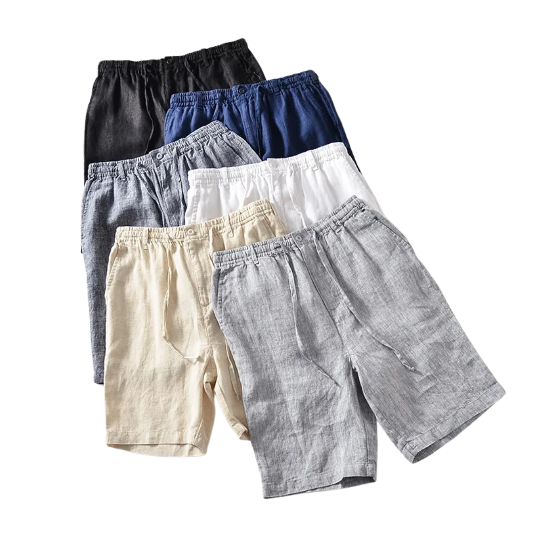 Casual Loose Linen Shorts