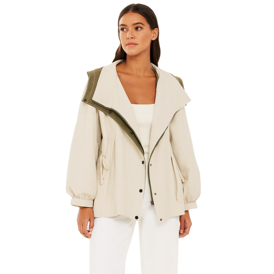 Two-Tone Utility Coat