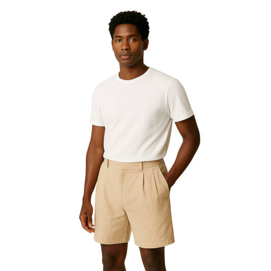 Loose Linen Shorts
