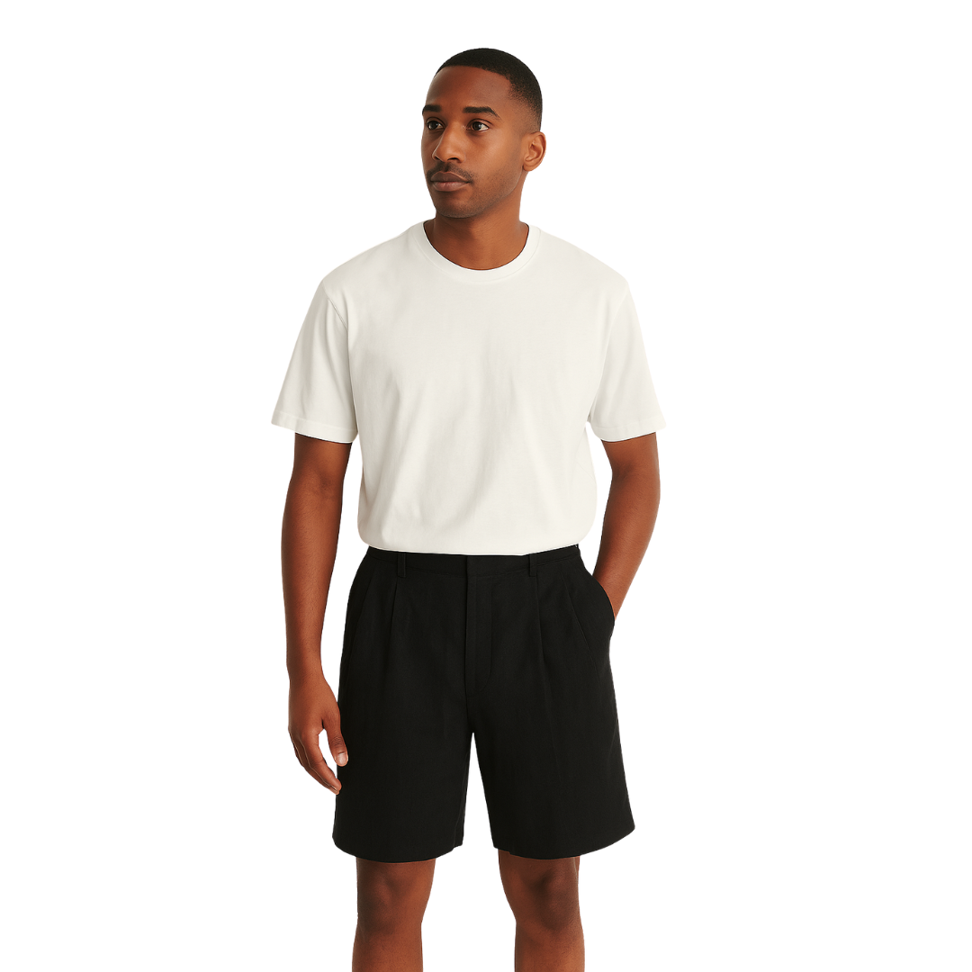 Loose Linen Shorts