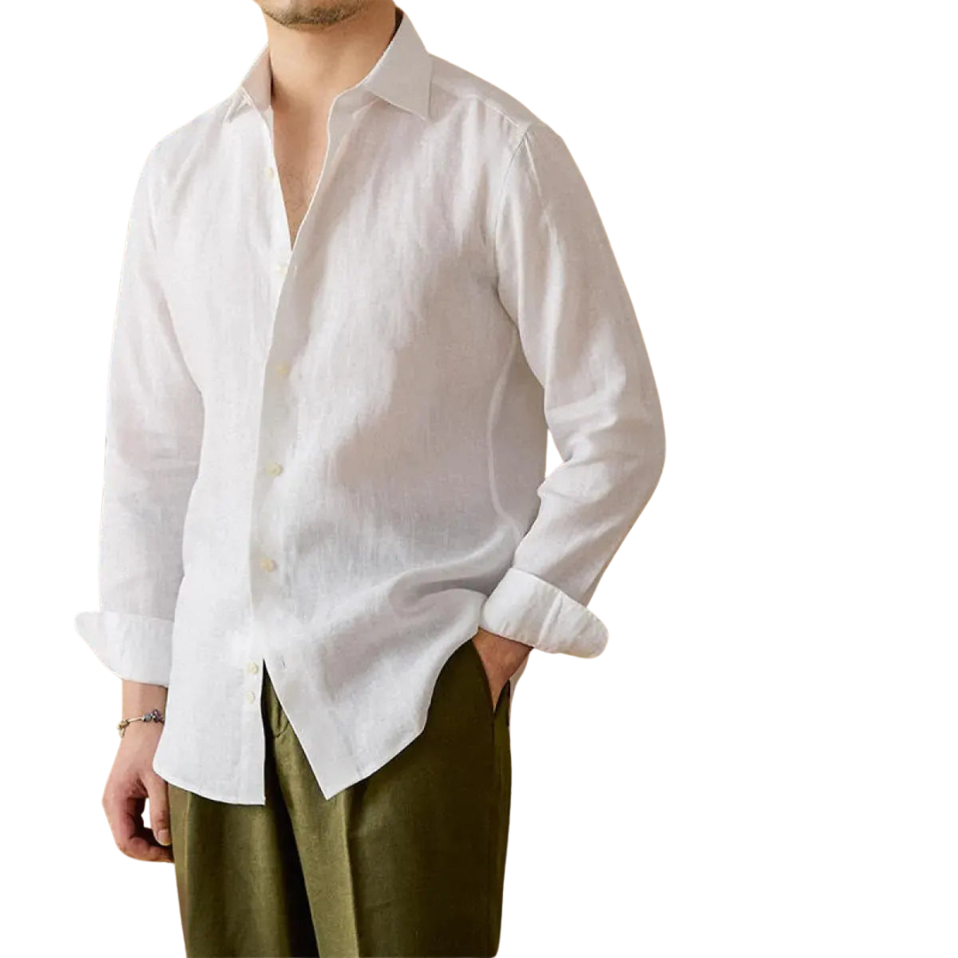 Italian Linen Long Sleeve Shirt