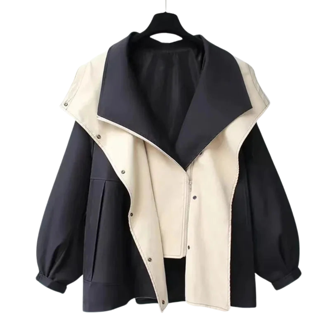 Two-Tone Utility Coat