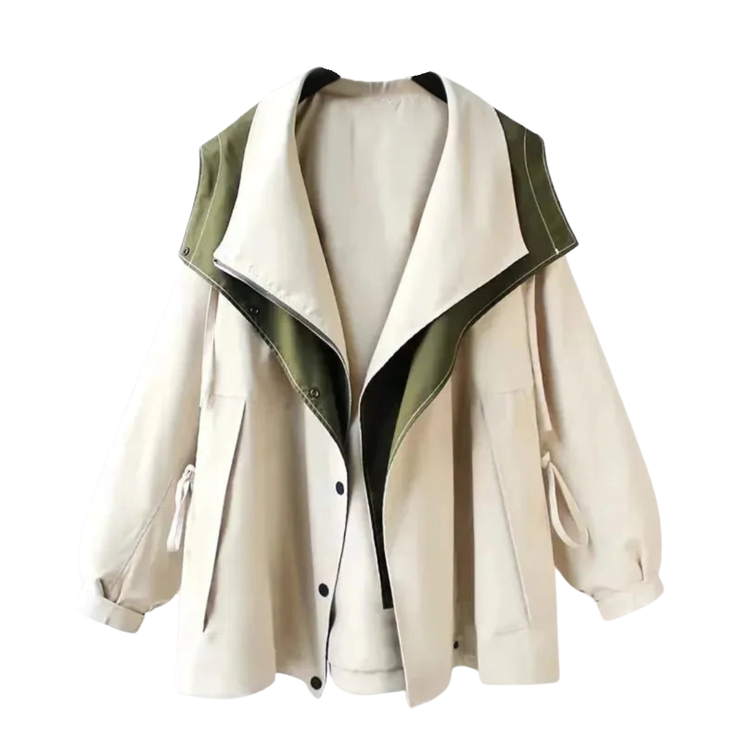 Two-Tone Utility Coat