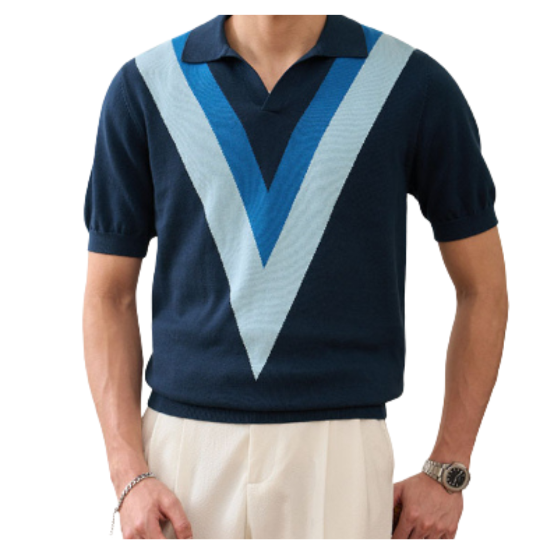 Vintage Striped Polo