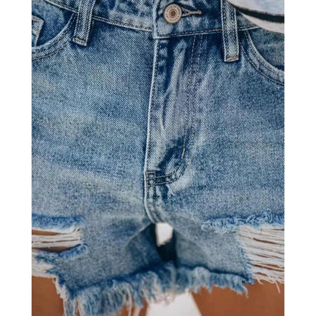 Women's Casual Stretch Denim Shorts and Pants