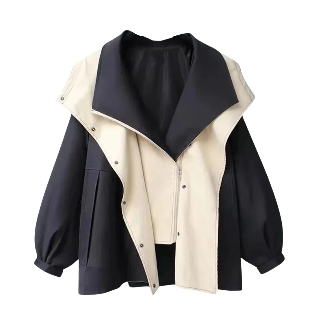 Two-Tone Utility Coat