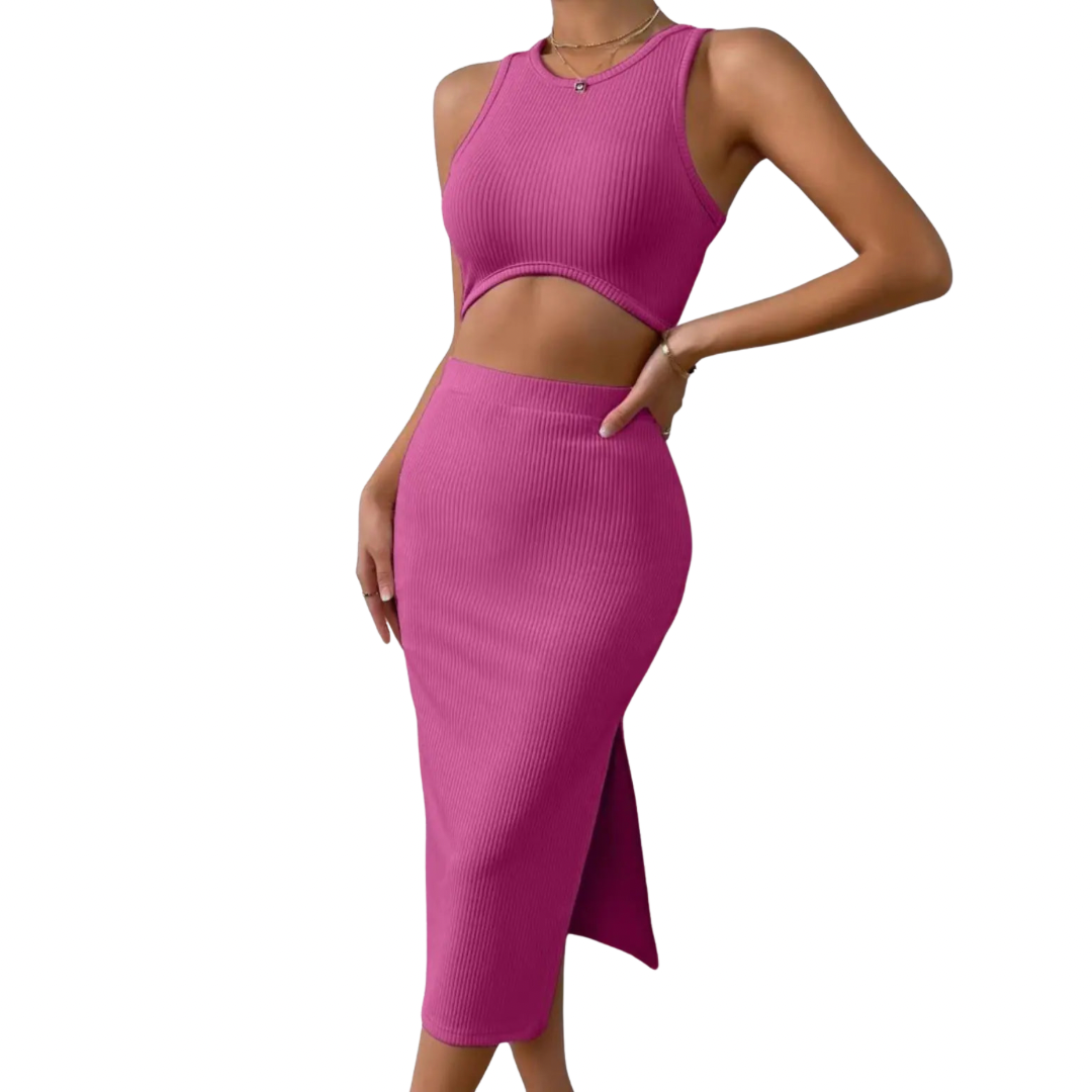 Knitted Two-Piece Set