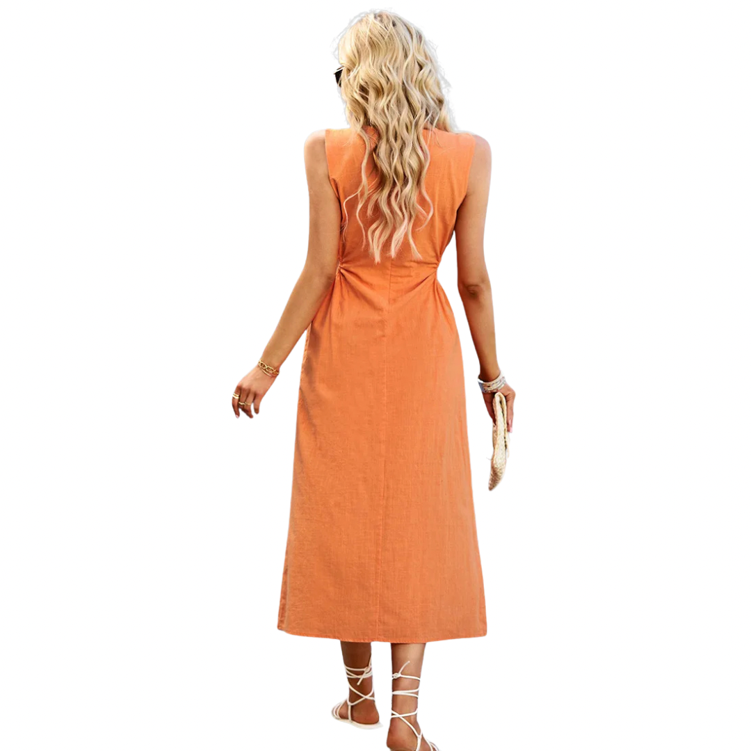 Sleeveless Midi Dress