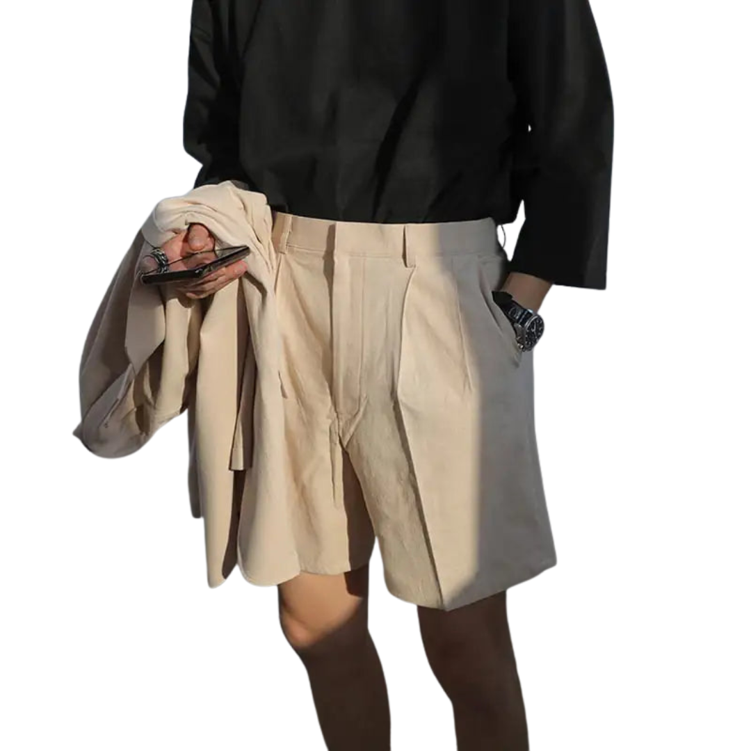 Loose Linen Shorts