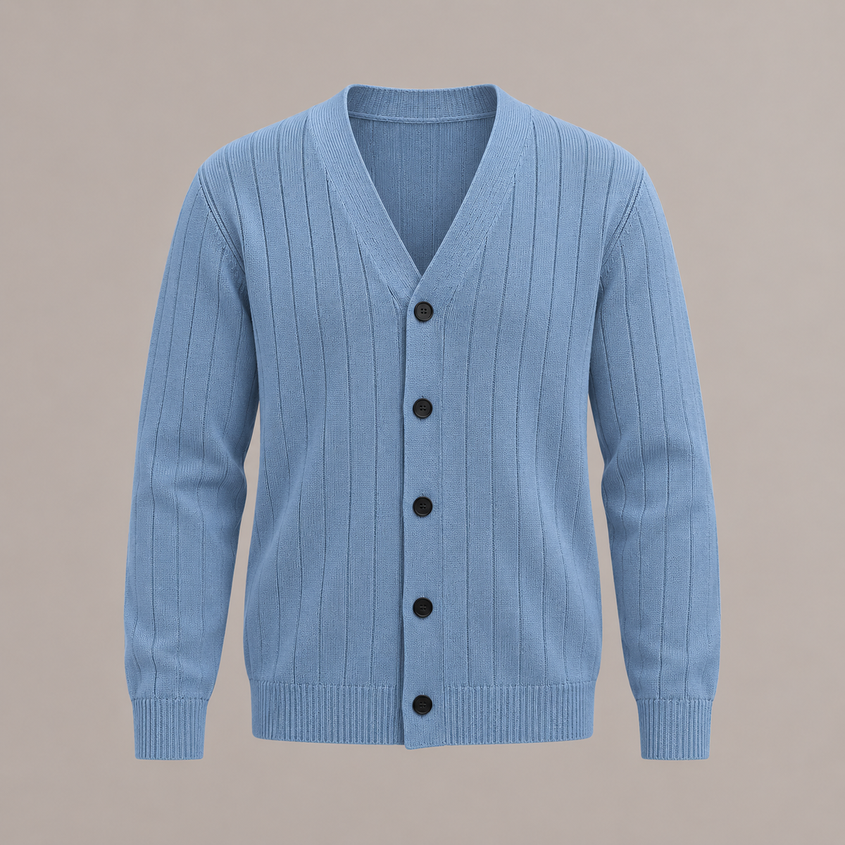 Ribbed Knit Cardigan