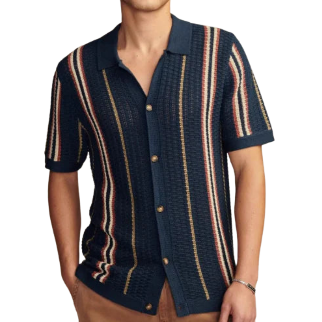 Knit Polo Shirt