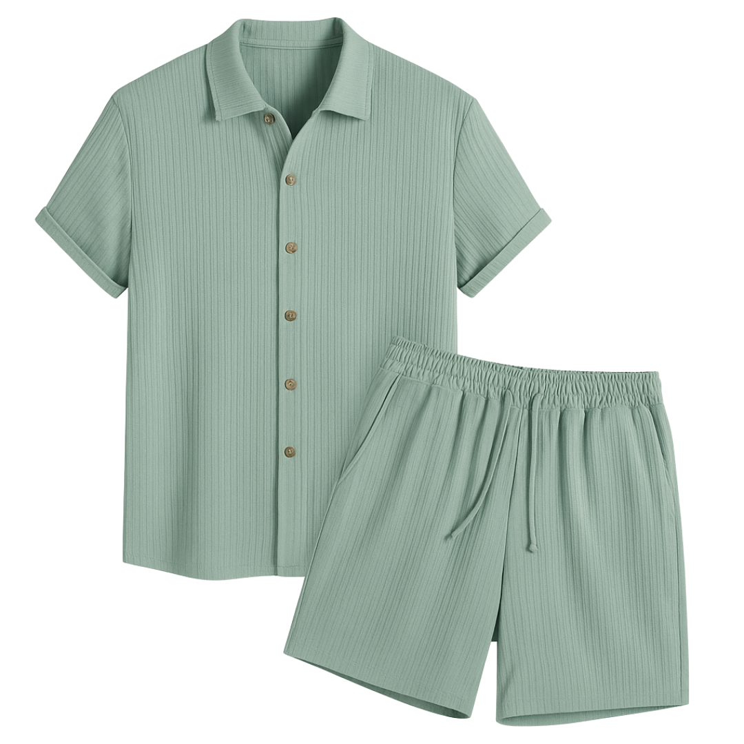 Polo Shirt and Shorts Set