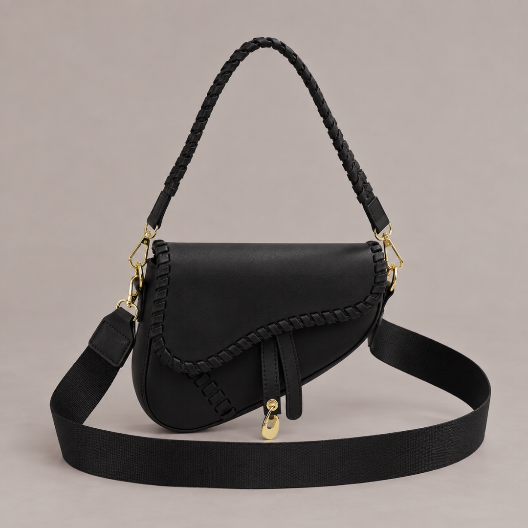 Braided Saddle Bag