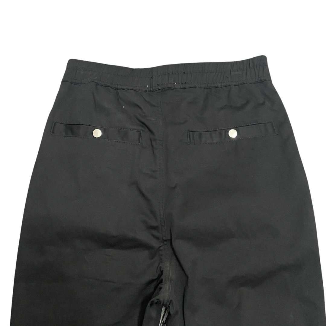 Zipper Straight Leg Utility Trousers