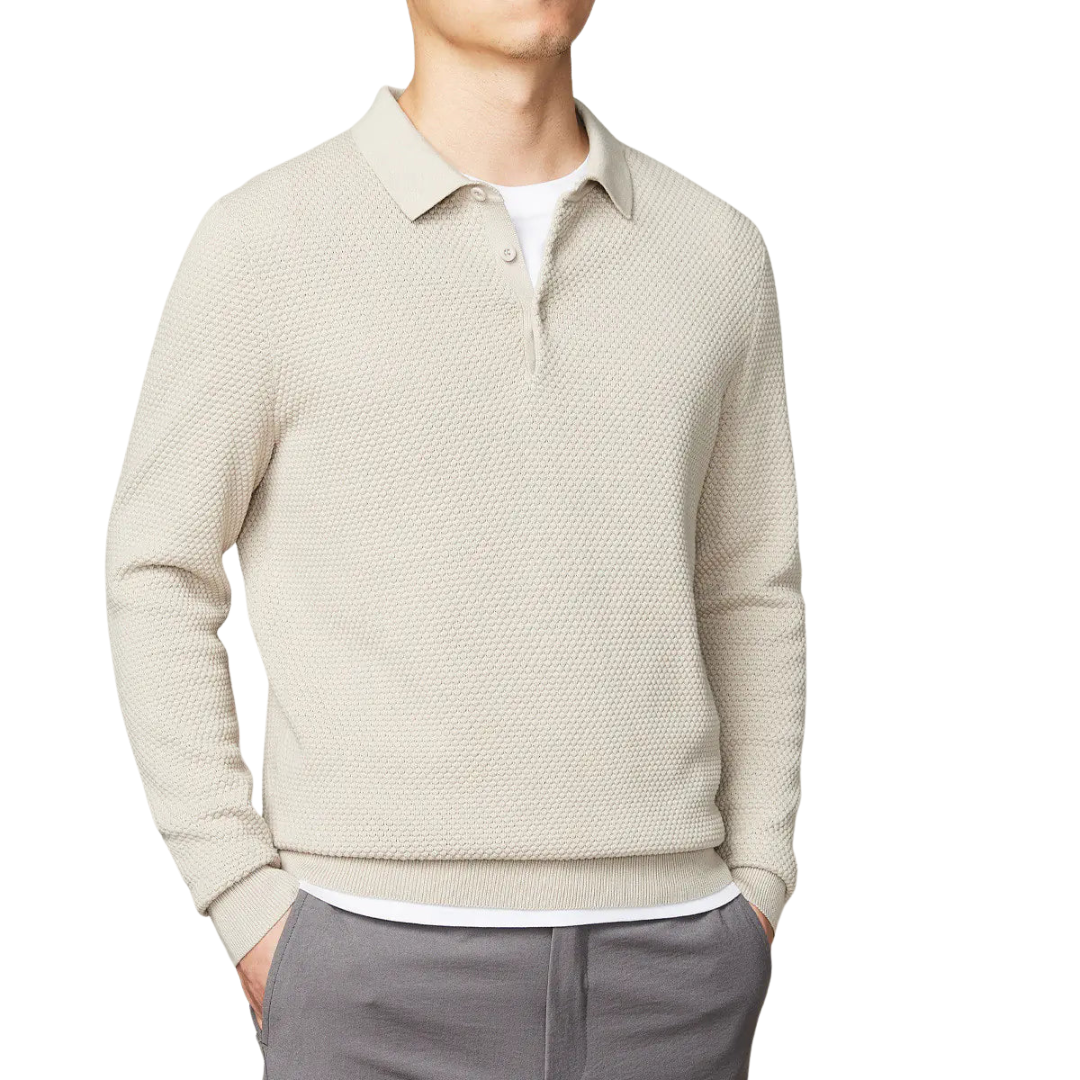 Knitted Polo Shirt