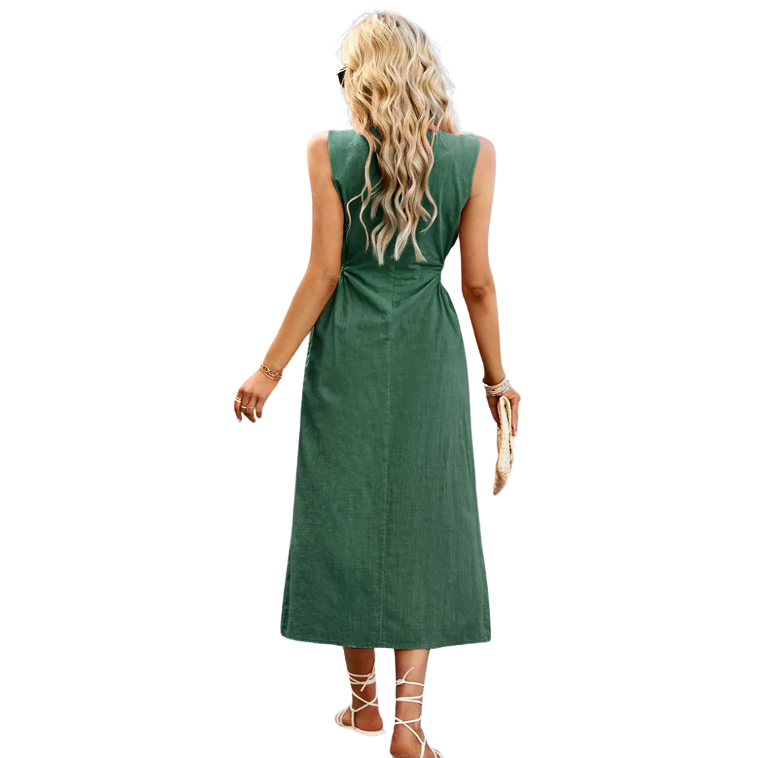 Sleeveless Midi Dress