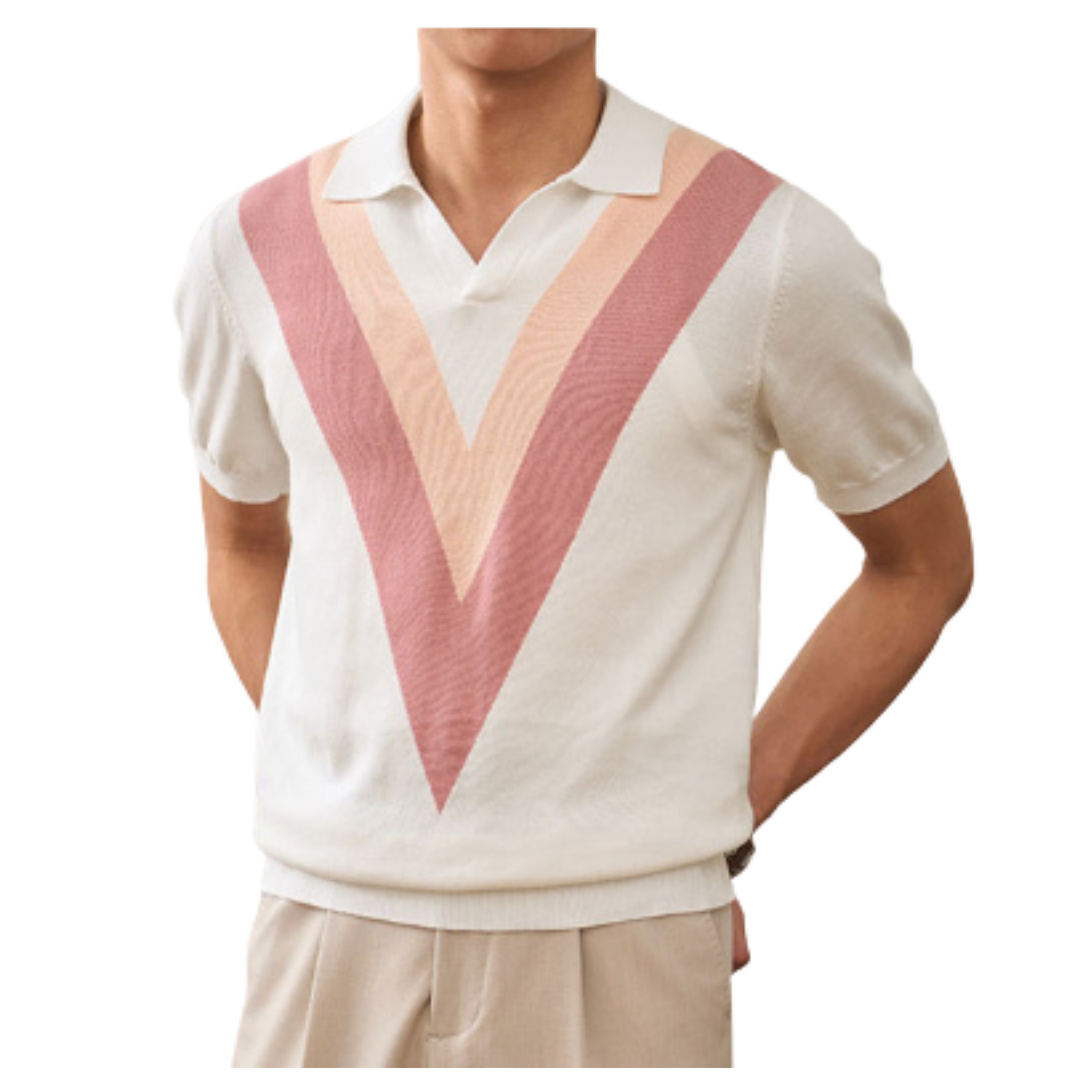Vintage Striped Polo