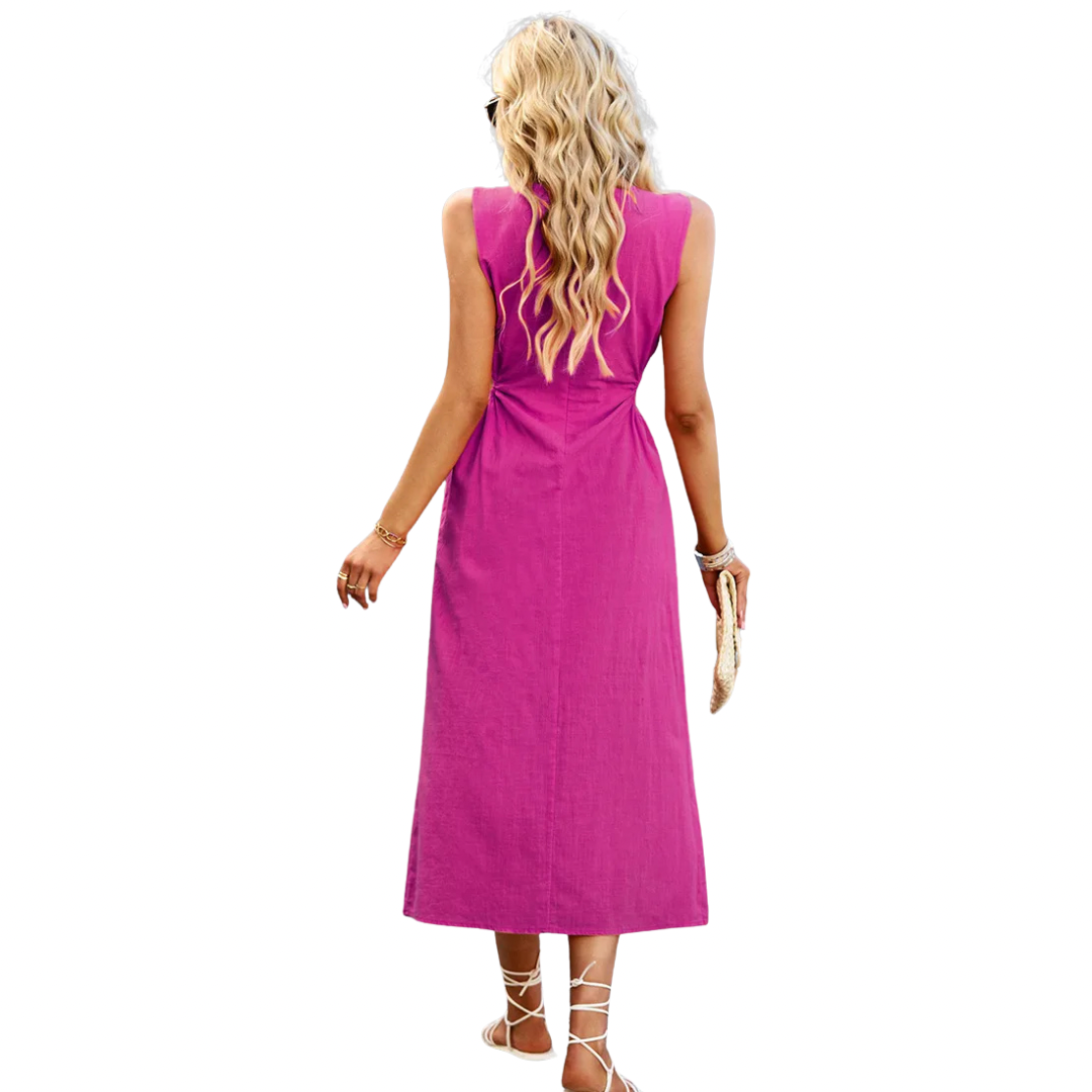 Sleeveless Midi Dress