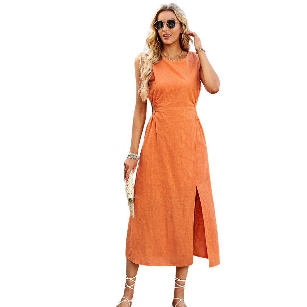Sleeveless Midi Dress
