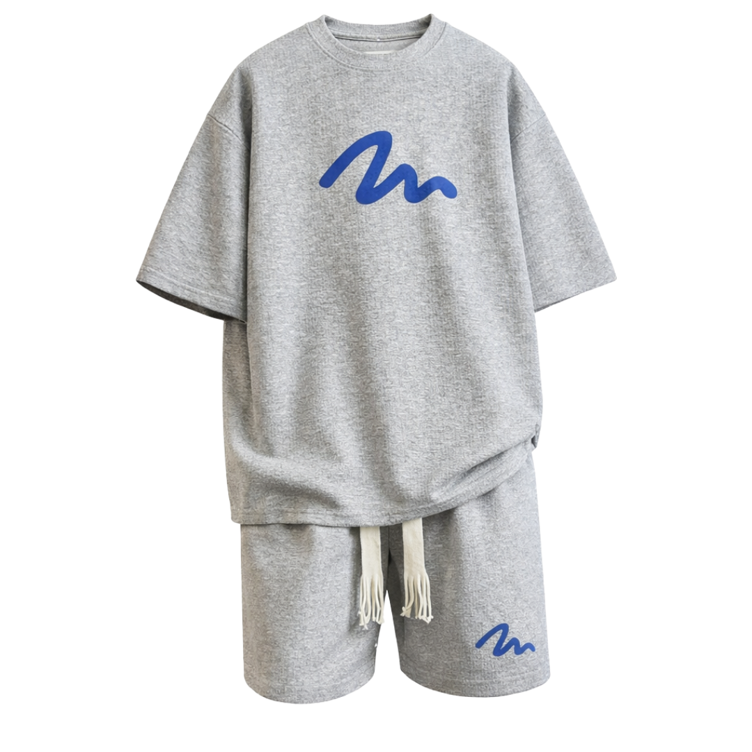 Relaxed two-piece set