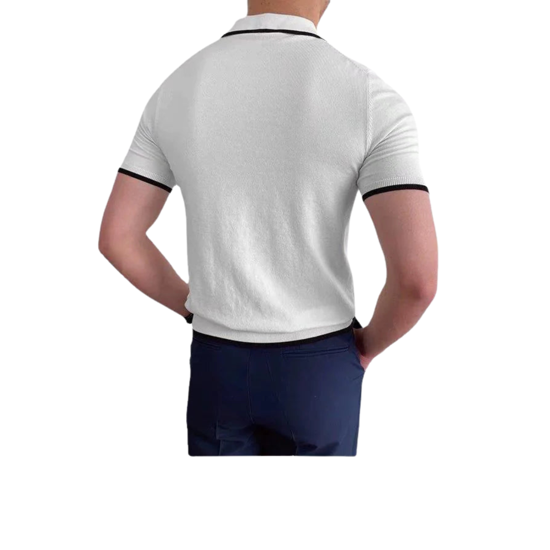 Contrast Polo Shirt