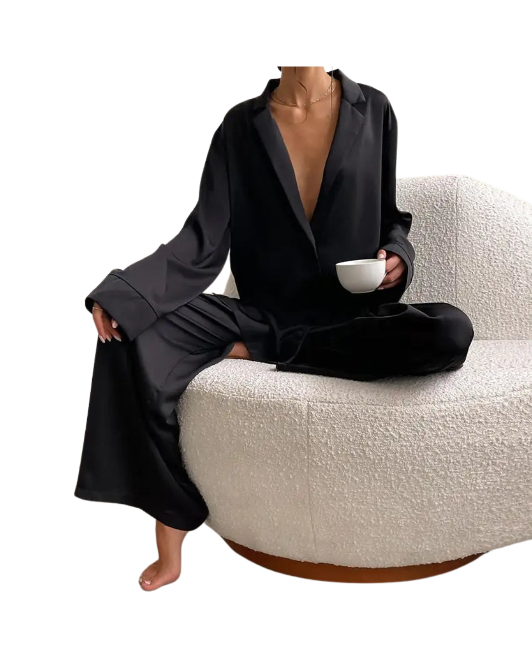 Silk Satin Pajama Set