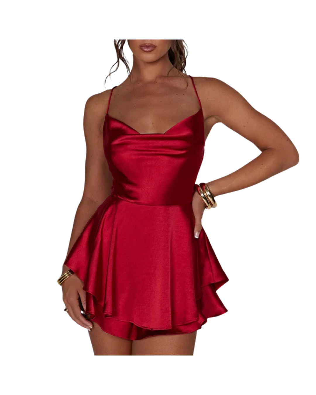 Silk Cami Playsuir