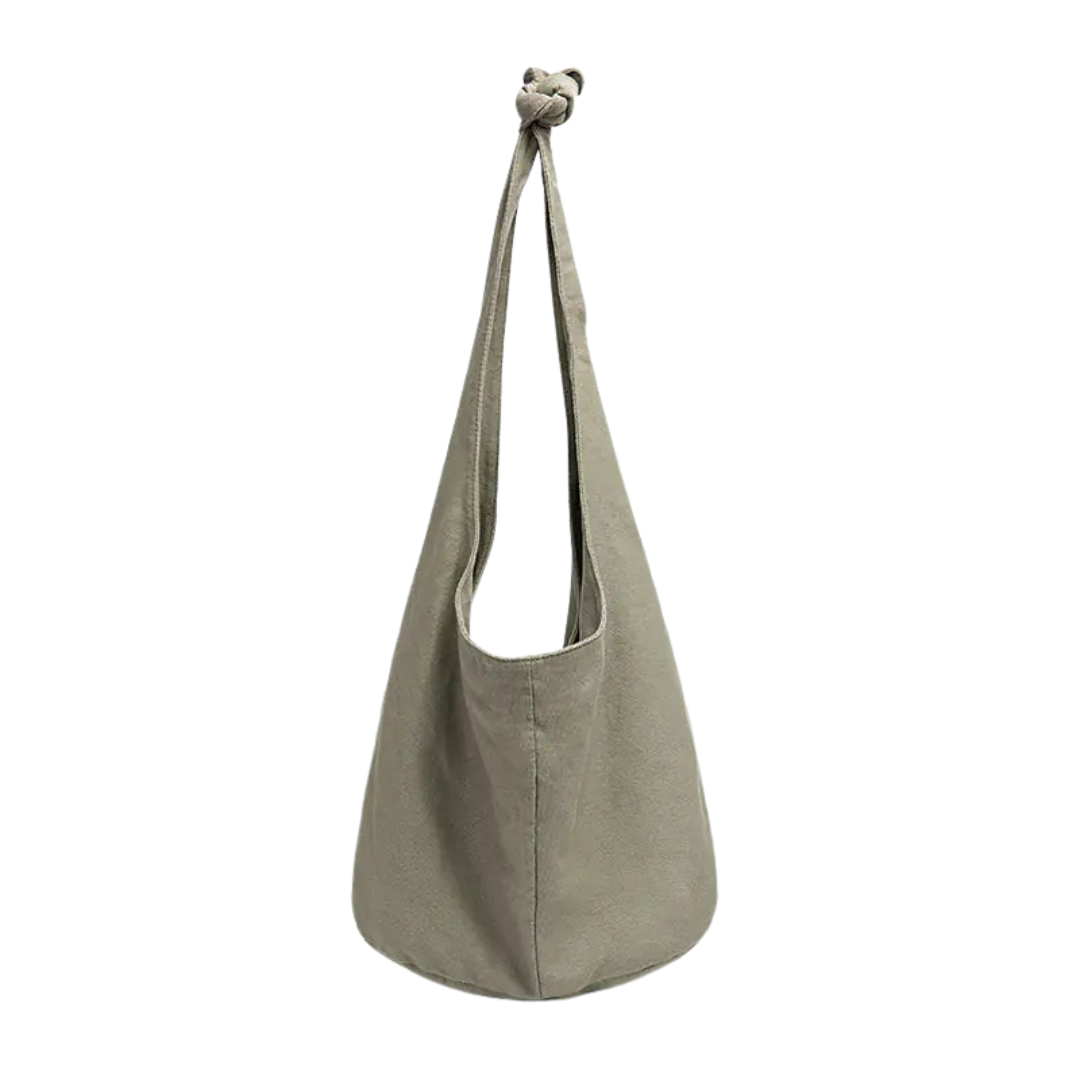 Cotton Linen Canvas Shoulder Bag