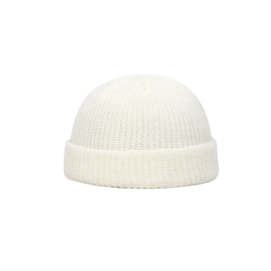 Unisex Solid Knitted Brimless Hat