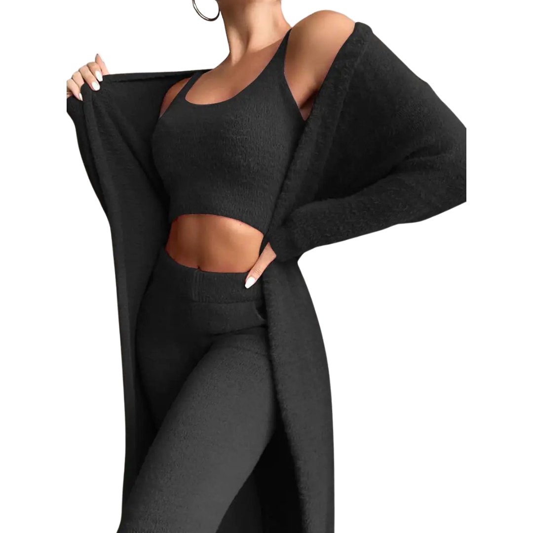 3 Piece Fluffy Set