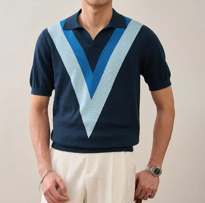 Vintage Striped Polo
