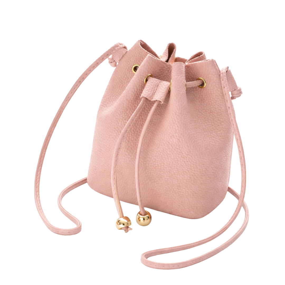 Structured Bucket Bag Pink