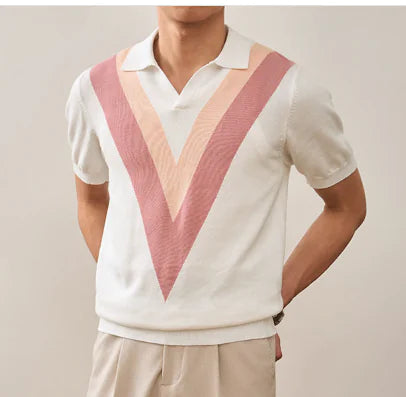 Vintage Striped Polo