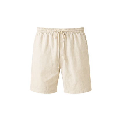 Linen Drawstring Shorts