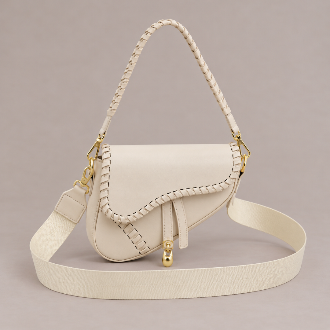 Braided Saddle Bag