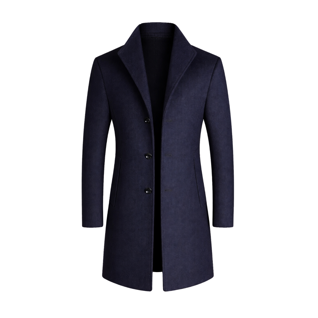 Tailored Wool Overcoat