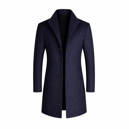 Tailored Wool Overcoat