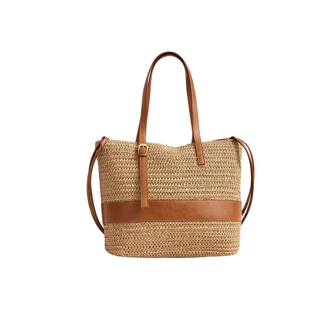Straw Shoulder Bag