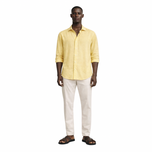 Italian Linen Long Sleeve Shirt