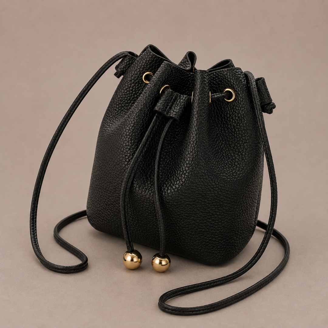 Structured Bucket Bag