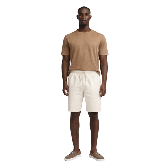 Linen Drawstring Shorts