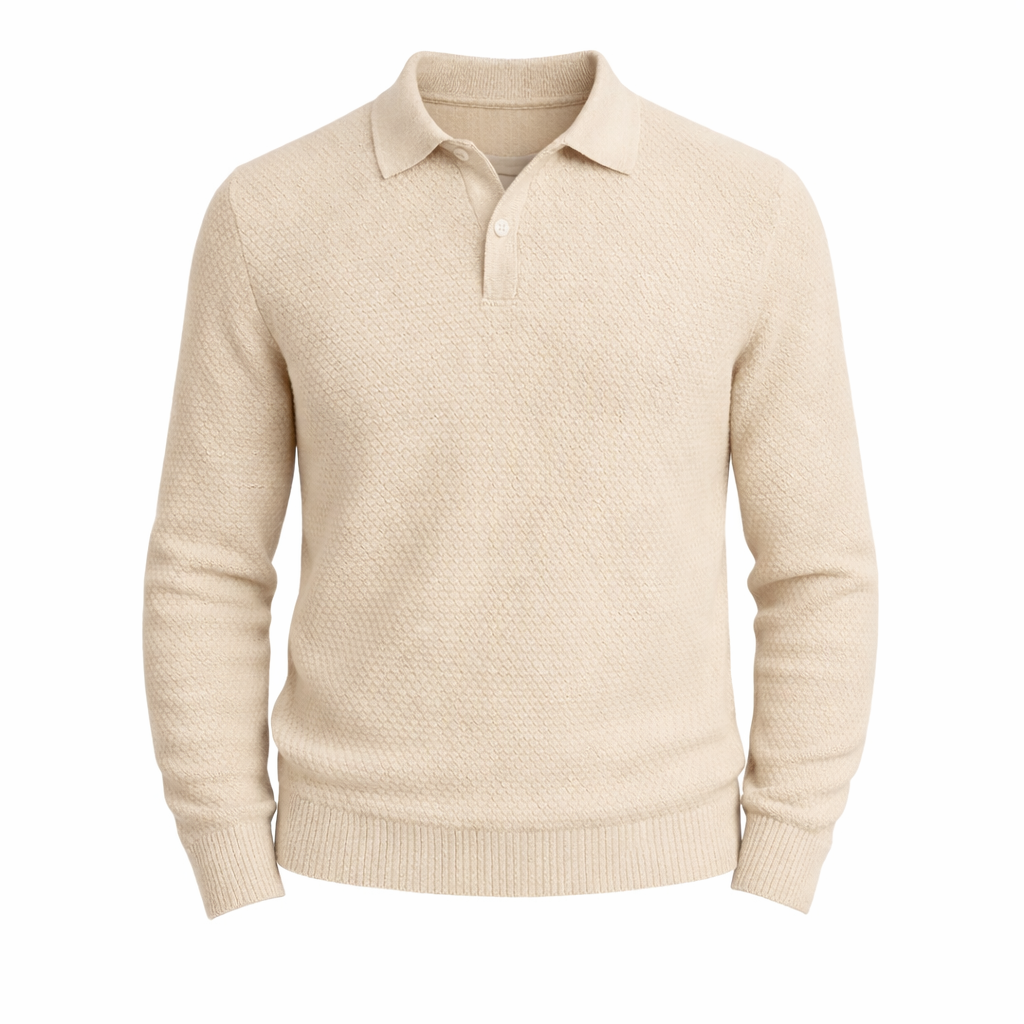 Knitted Polo Shirt