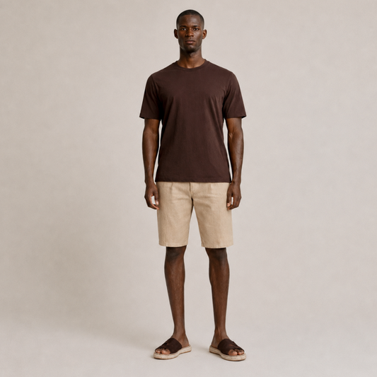 Loose Linen Shorts