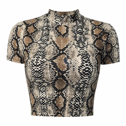 Snake Print T-Shirt