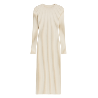 Ribbed Knit Maxi Dress