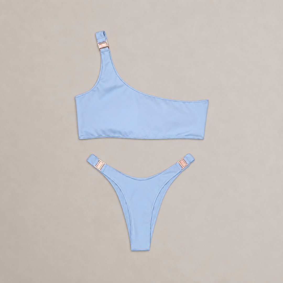One Shoulder Bikini Set